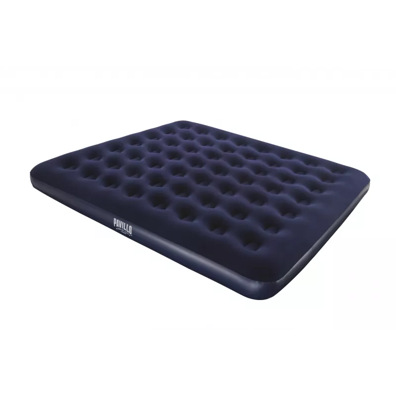 Bestway Flocked Airbed – King – 2,03 m x 1,83 m x 22 cm, Διπλό στρώμα