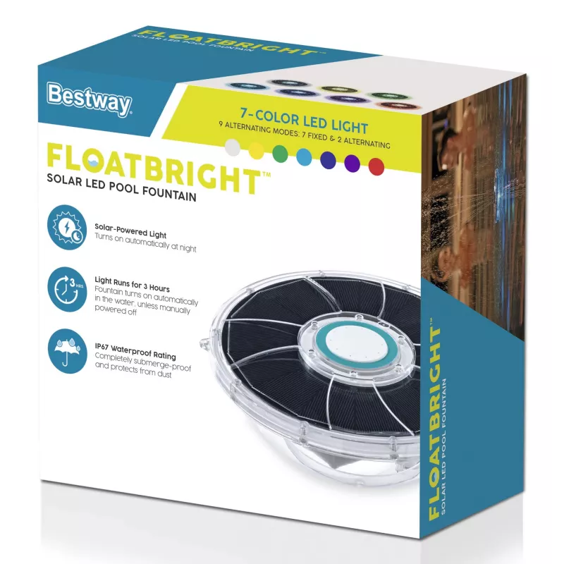 Bestway FloatBright Solar LED Σιντριβάνι πισίνας