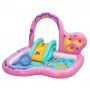 Bestway Butterfly Wonder Παιδικό φουσκωτό κέντρο νερού και πισίνα 1,80 m x 1,80 m x 1,17 m