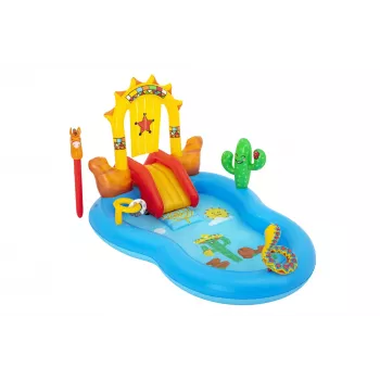 Bestway 8'8 inch x 6'2 inch x 55 inch/2,64 m x 1,88 m x 1,40 m Wild West Spielcenter