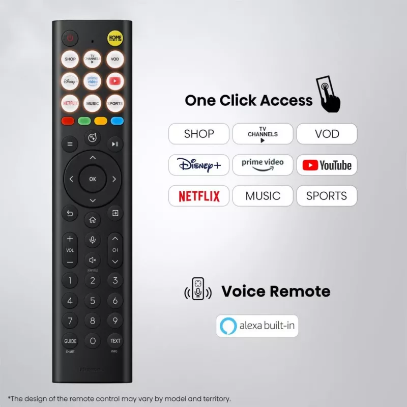 Hisense 55U7SE 55 inch ULED Mini-LED 4K Smart TV 20018749
