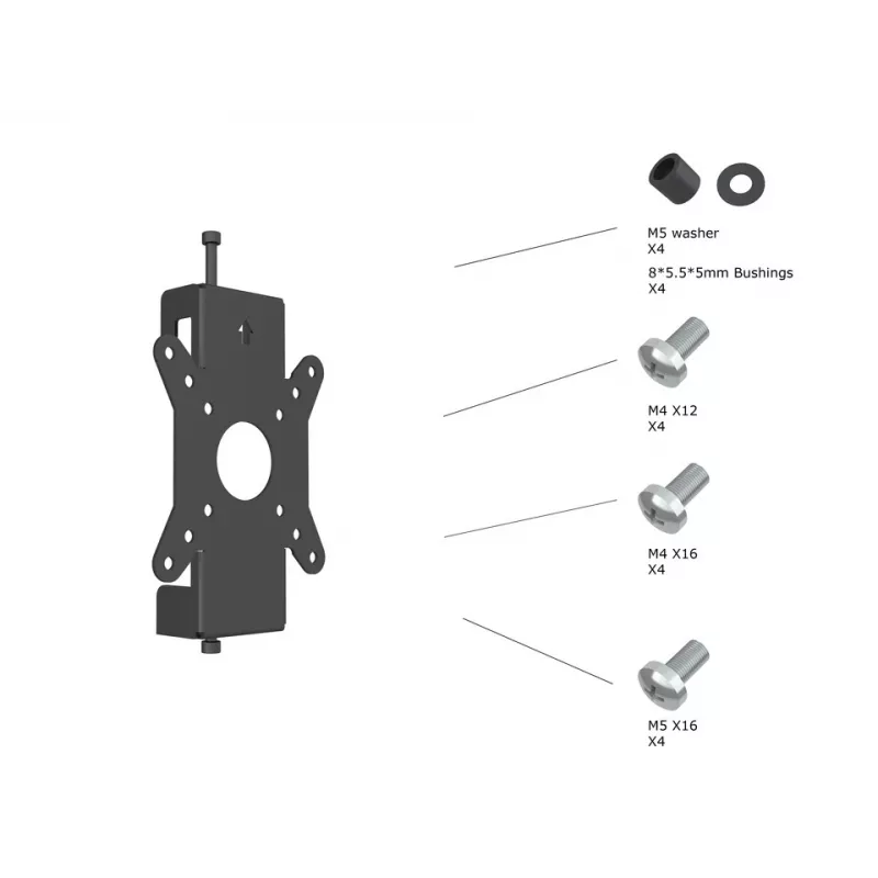 Multibrackets M Pro Series - βάση οθόνης Fixed Pro 50/75/100