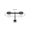 Multibrackets M VESA Desktopmount Dual Desk Clamp 24 inch-32 inch