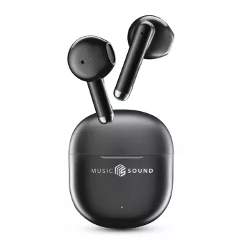 Music Sound Breeze Ασύρματα ακουστικά Bluetooth κάψουλας με πολύχρωμη θήκη