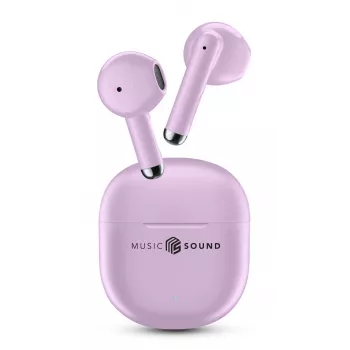 Music Sound Breeze Ασύρματα ακουστικά Bluetooth κάψουλας με πολύχρωμη θήκη
