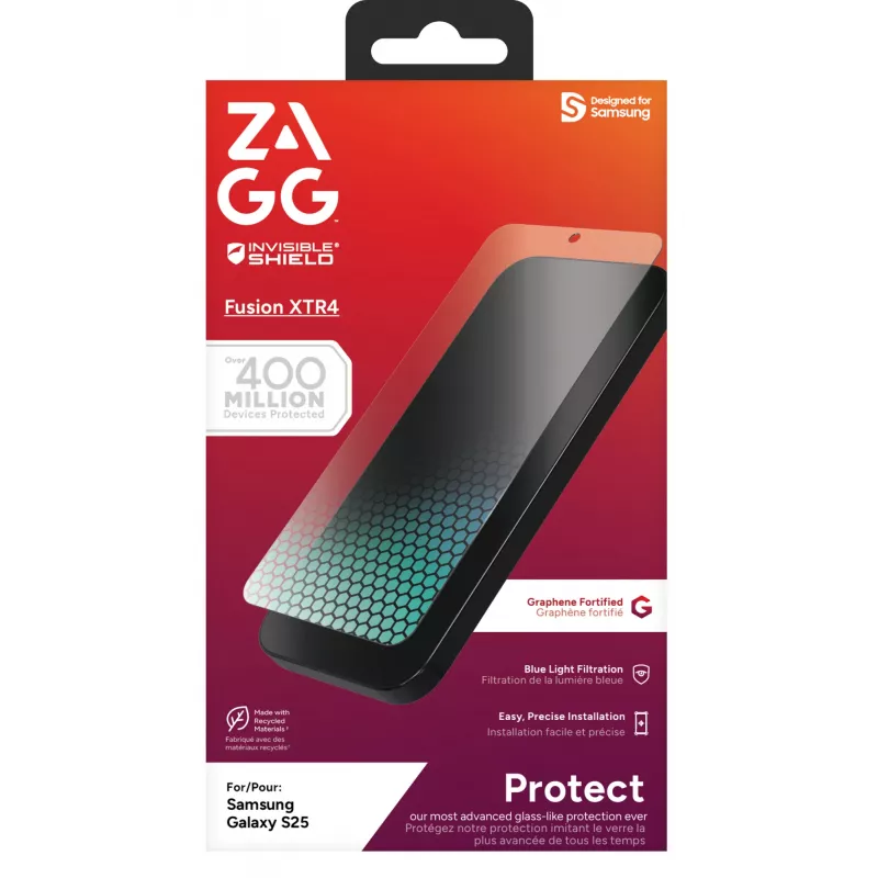 InvisibleShield Fusion XTR4 Samsung Galaxy S25 Οθόνη