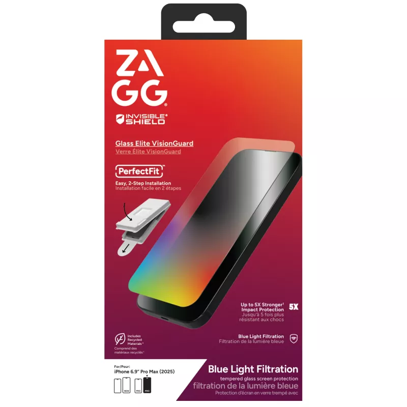 InvisibleShield Glass Elite VG Προστασία οθόνης Για Apple iPhone 17 Pro Max