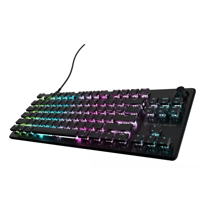 Turtle Beach Vulcan II TKL Πληκτρολόγιο Gaming USB QWERTY Γερμανικό Μαύρο