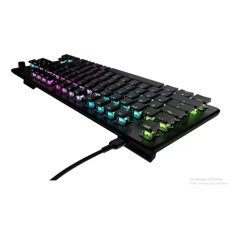 Turtle Beach Vulcan II TKL Πληκτρολόγιο Gaming USB QWERTY Γερμανικό Μαύρο