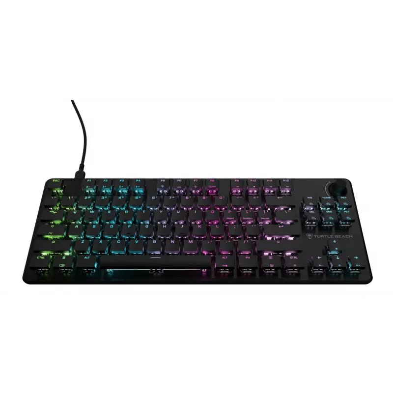 Turtle Beach Vulcan II TKL Πληκτρολόγιο Gaming USB QWERTY Γερμανικό Μαύρο