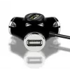 Axagon HUE-X3B Hub διασύνδεσης USB 2.0 480 Mbit/s Μαύρο