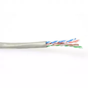 ACT CAT6 U/UTP Καλώδιο Patch με λεπτά σύρματα ιβουάρ 500 m, 500 m, Λευκό