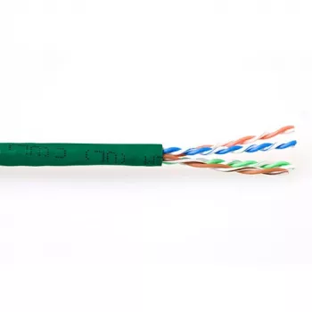 ACT CAT6 U/UTP Καλώδιο Patch με λεπτά σύρματα πράσινο 305 m, 305 m, Cat6, Πράσινο