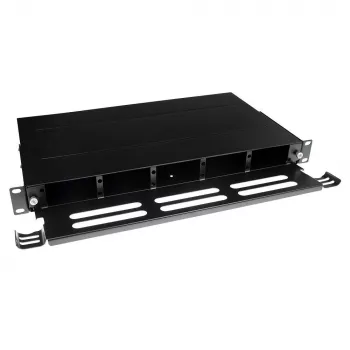 ACT Fiber Panel High Density για 5 κασέτες MTP®-MPO, PG11, PG13, Μαύρο, Μέταλλο