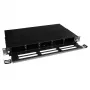 ACT Fiber Panel High Density για 5 κασέτες MTP®-MPO, PG11, PG13, Μαύρο, Μέταλλο
