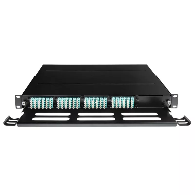 ACT Fiber Panel High Density για 5 κασέτες MTP®-MPO, PG11, PG13, Μαύρο, Μέταλλο