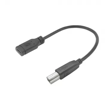ACT Υποδοχή USB-C σε USB-B 2.0 Καλώδιο προσαρμογέα εκτυπωτή 0,2 m