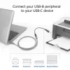 ACT Υποδοχή USB-C σε USB-B 2.0 Καλώδιο προσαρμογέα εκτυπωτή 0,2 m