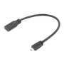 ACT Υποδοχή USB Type-C σε βύσμα USB Micro-B 2.0 Καλώδιο προσαρμογέα 0,2 m