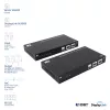 ACT Σετ επέκτασης μέσων AV με διπλό διακόπτη USB-C, CAT6A, 100 μέτρα