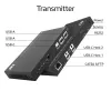 ACT Σετ επέκτασης μέσων AV με διπλό διακόπτη USB-C, CAT6A, 100 μέτρα