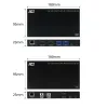 ACT Σετ επέκτασης μέσων AV με διπλό διακόπτη USB-C, CAT6A, 100 μέτρα
