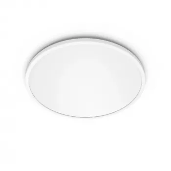 Philips Functional Super λεπτό φωτιστικό οροφής 18 W, LED, μη αντικαταστάσιμος λαμπτήρας, 2700 K, 1500 lm, IP20, λευκό