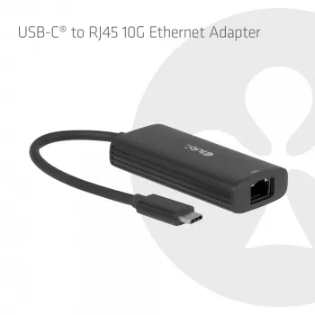 Club3D CAC-2531 Προσαρμογέας USB-C σε RJ45 10 Gbps Ethernet