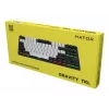 HATOR Gravity TKL Πληκτρολόγιο Gaming USB QWERTY US English μαύρο