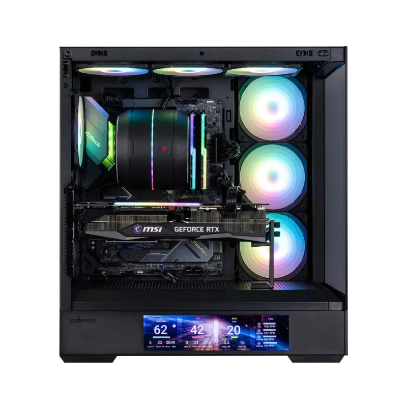 Zalman P40 DS μαύρο Midi Tower