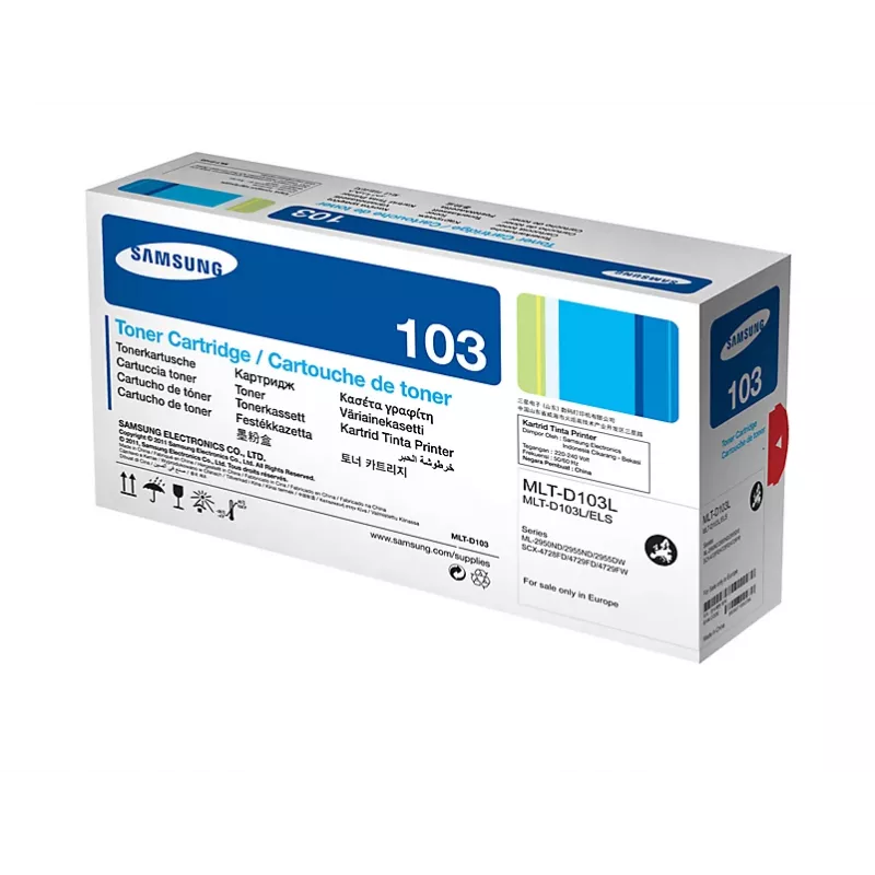 Samsung MLT-D103L Μελανοδοχείο 1 τεμ. Γνήσιο μαύρο