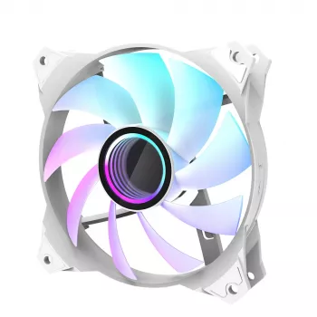 Zalman ZM-IF120 WH Σύστημα ψύξης υπολογιστή Ανεμιστήρας κουτιού υπολογιστή 12 cm λευκό