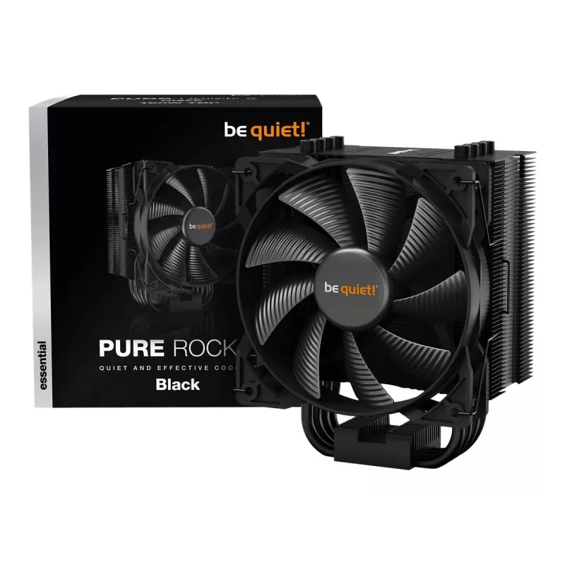 be quiet! Pure Rock 2 Black CPU-Αερόψυκτρα (BK007)