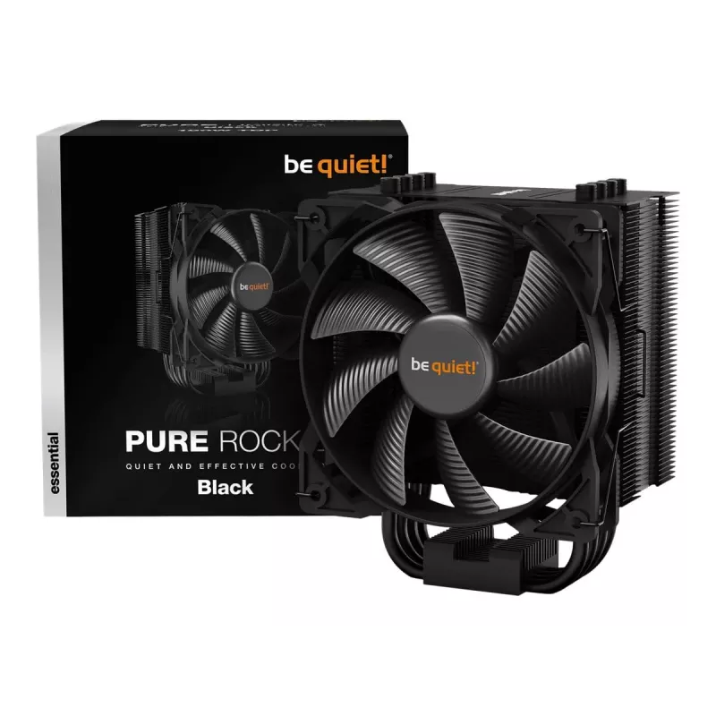 be quiet! Pure Rock 2 Black CPU-Αερόψυκτρα (BK007)