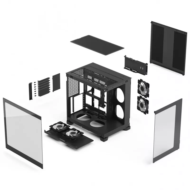 Fractal Design Pop 2 Vision Black RGB Midi-Tower Κουτί (FD-C-POV2A-02)