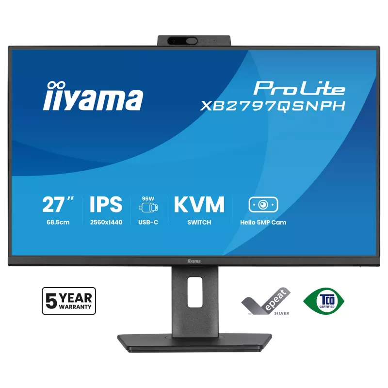 iiyama ProLite XB2797QSNPH-B1 27 ίντσες QHD IPS 75Hz Οθόνη