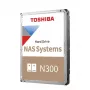 Toshiba N300 16TB 3,5 ίντσες NAS-Σκληρός Δίσκος (SATA, 7200 U/min)