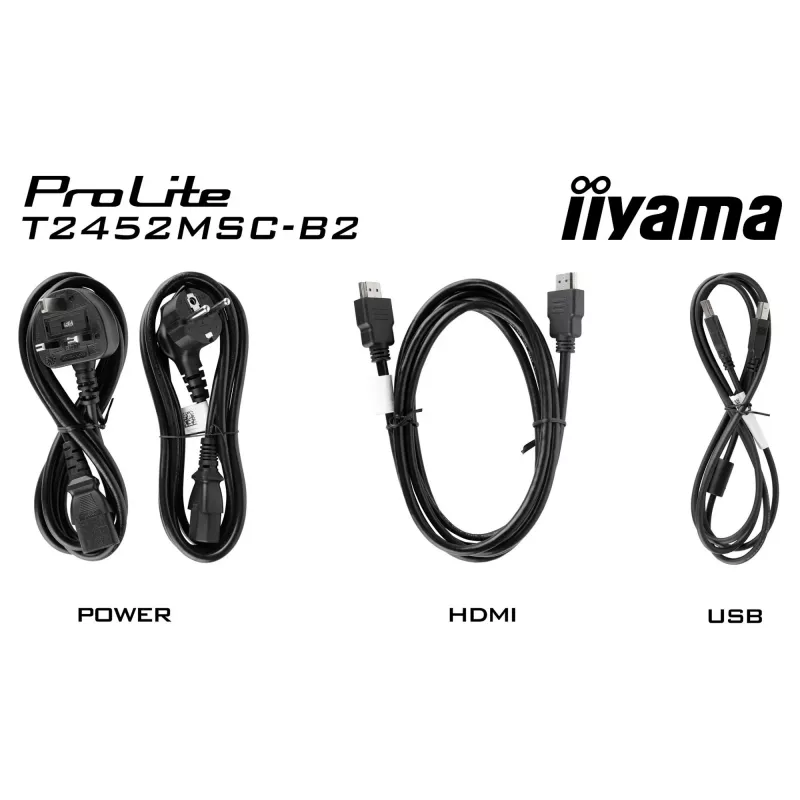 iiyama ProLite T2452MSC-B2 23,8 ίντσες FHD Οθόνη Αφής