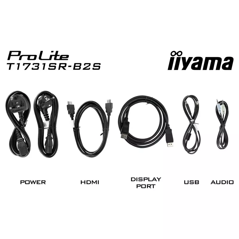 iiyama ProLite T1731SR-B2S 17 ίντσες SXGA Οθόνη Αφής