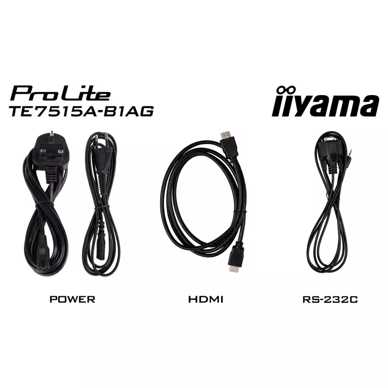 iiyama ProLite TE7515A-B2AG 75 ίντσες 4K Διαδραστική Οθόνη Αφής