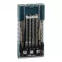 Makita E-15746 SDS-Plus Σετ Τρυπανιών και Καλεμιών, 6-τεμάχια