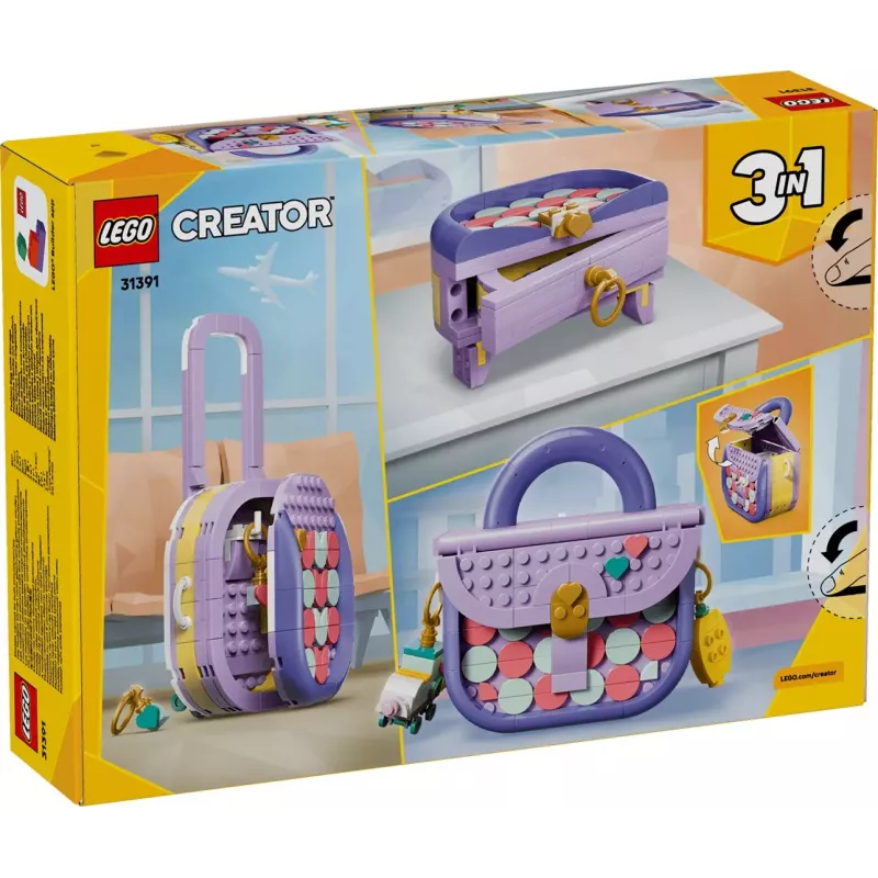 LEGO Creator 3-in-1 31391 Μοδάτη τσάντα με αποθηκευτικό χώρο (272 τεμ.)