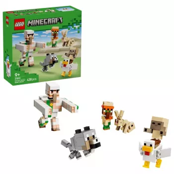 LEGO Minecraft 21592 Επίθεση στην έρημο με αναβάτη κότας (428 τεμ.)