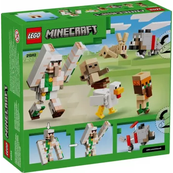 LEGO Minecraft 21592 Επίθεση στην έρημο με αναβάτη κότας (428 τεμ.)