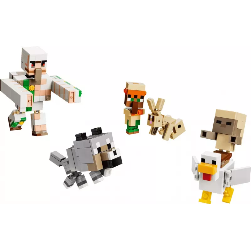 LEGO Minecraft 21592 Επίθεση στην έρημο με αναβάτη κότας (428 τεμ.)