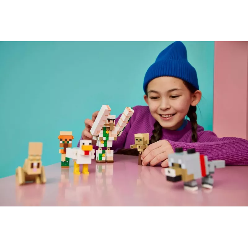 LEGO Minecraft 21592 Επίθεση στην έρημο με αναβάτη κότας (428 τεμ.)