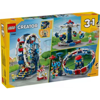 LEGO Creator 3-in-1 31389 Εμβληματικός τροχός λούνα παρκ (916 τεμ.)
