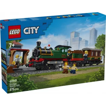 LEGO City 60511 Ιστορικό ατμοκίνητο τρένο (575 τεμ.)