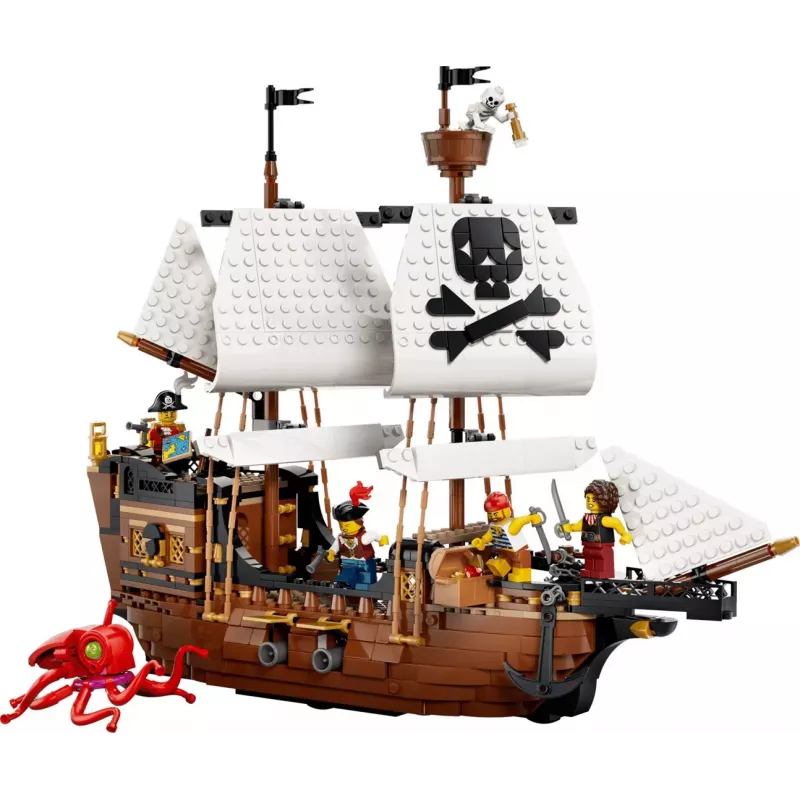 LEGO Creator 3-in-1 31387 Εμβληματικό πειρατικό πλοίο (1074 τεμ.)