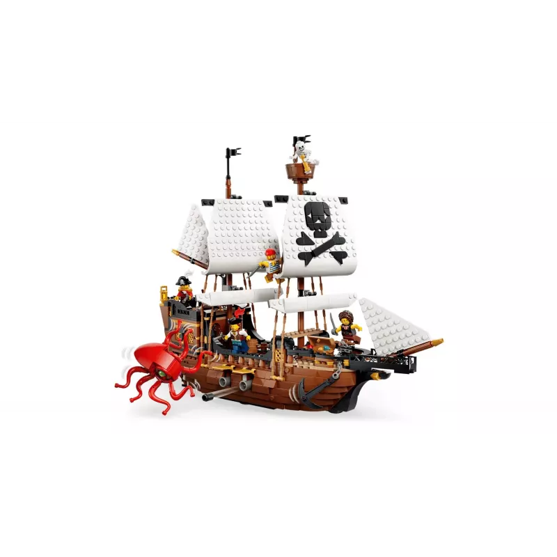 LEGO Creator 3-in-1 31387 Εμβληματικό πειρατικό πλοίο (1074 τεμ.)